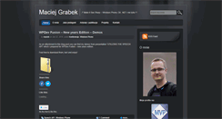 Desktop Screenshot of maciejgrabek.com